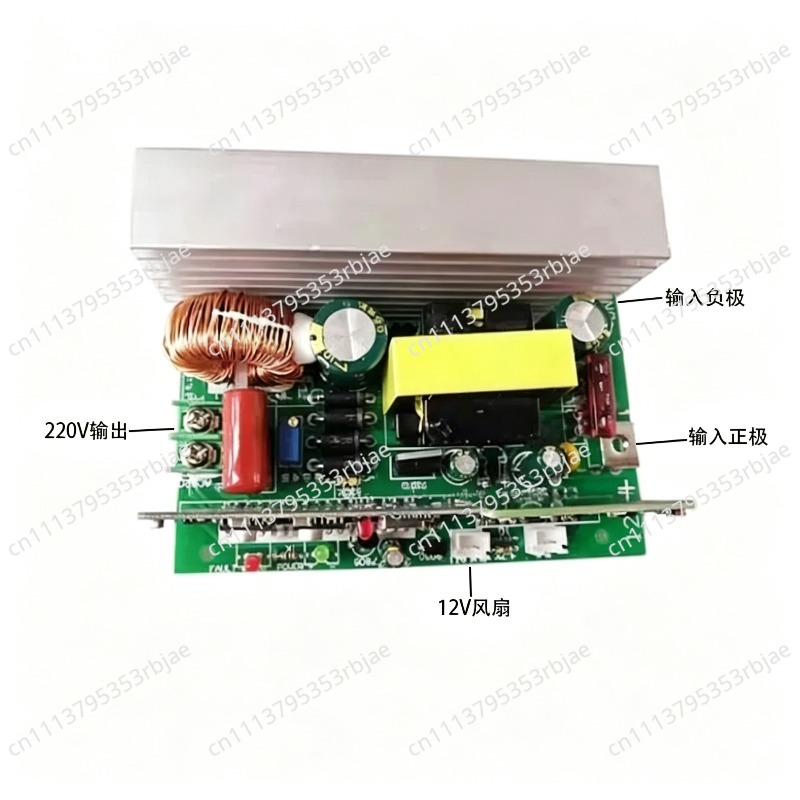 لوحة رئيسية لمحول تيار نقي بقد - مراجعة Pure Sine Wave Inverter Board 24V 48V وسعره