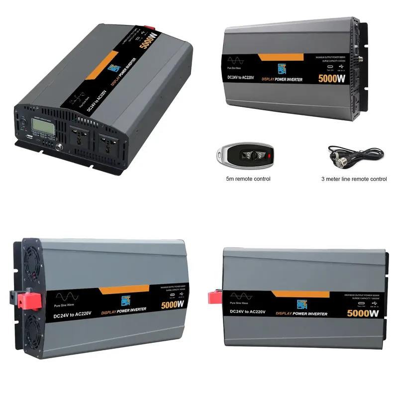 محول طاقة بتيار متردد نقي 110  - مراجعة Off Grid Solar Inverter 48V 6000W وسعره