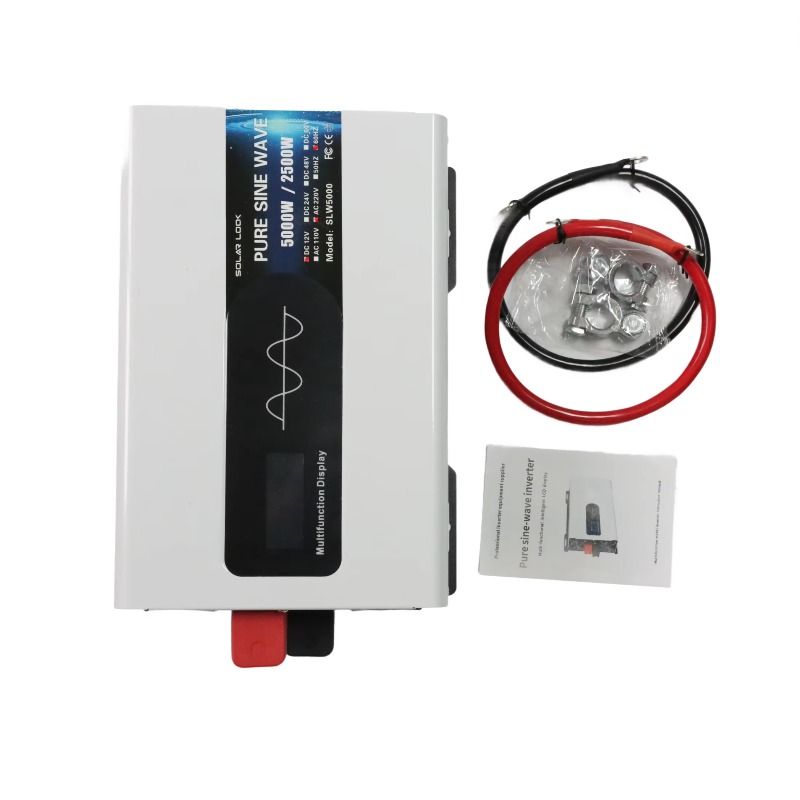 محول تيار نقي 5000 واط للمنازل - مراجعة Pure Sine Wave Inverter 5000W 48V 220V وسعره