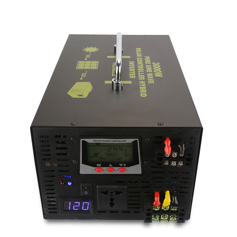 موجة جيبية نقية الهجين عاكس ال - مراجعة Inverter Pure Sine Wave 60Hz 120V 3000W وسعره